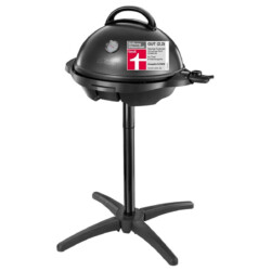 George Foreman 2in1 Elektrogrill Ø 44,5 cm<br><br> Produktbild George Foreman Grill 2in1 Elektrogrill: Standgrill & Tischgrill. Innen- & Außennutzung, Balkon, Küche Ø 44,5 cm
