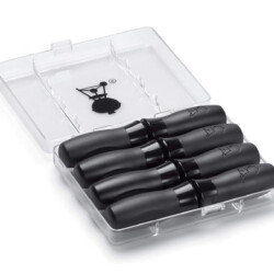 WEBER Maiskolbenhalter 8er Set<br><br> Produktbild WEBER Maiskolbenhalter 8 Stück im Set mit Edelstahl und hochwertige Kunststoff Nylongriffe