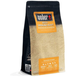 WEBER Räuchermehl Buche zum Kalträuchern<br><br> Produktbild WEBER Räuchermehl Buche: Zum Kalträuchern mit einem Kaltrauchgenerator-. Für alle Grills und Smoker mit verschließbarem Deckel